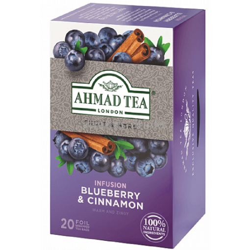 Ahmad Blueberry & Cinnamon Infusion 20 saszetek
