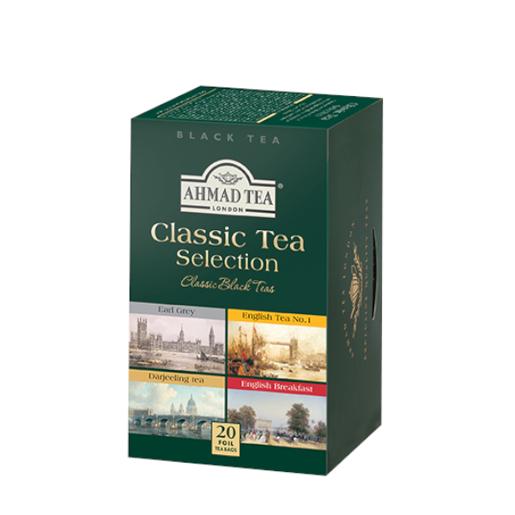 Ahmad Classic Tea Selection 20 saszetek czarnej herbaty