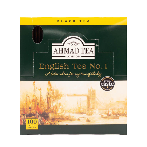 Ahmad English Tea no' 1 100 kopert herbaty