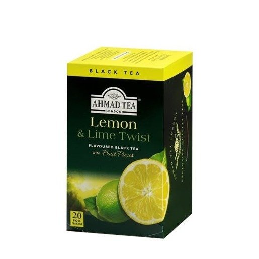 Ahmad Tea Lemon & Lime Twist - 20 saszetek