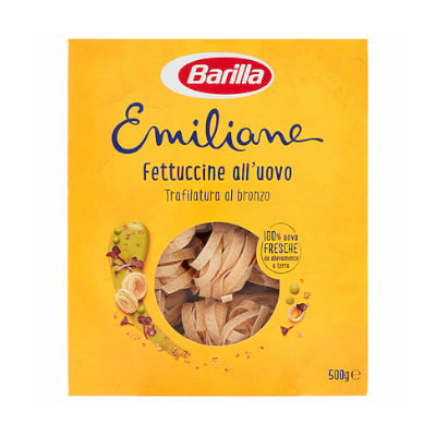 Barilla Emiliane Fettuccine all'uovo - makaron gniazdka 500 g