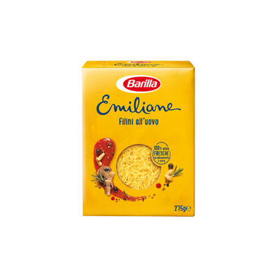 Barilla Emiliane Filini makaron jajeczny nitki 275 g