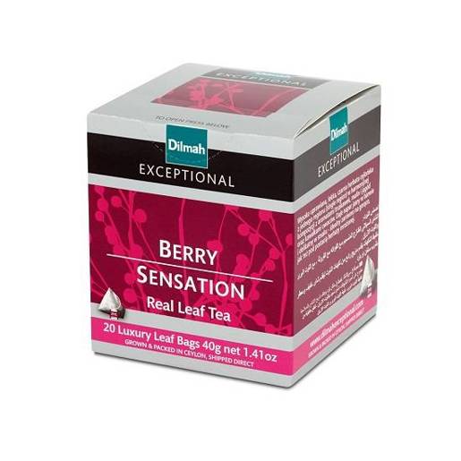 Berry Sensation - 20 piramidek z herbatą 