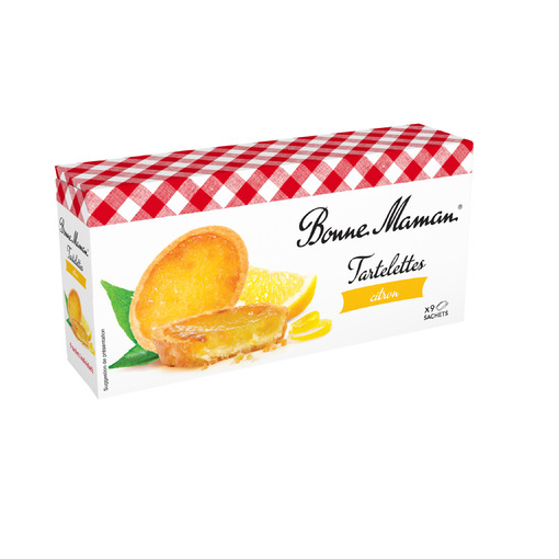 Bonne Maman Citron -tarteletki cytrynowe 125g