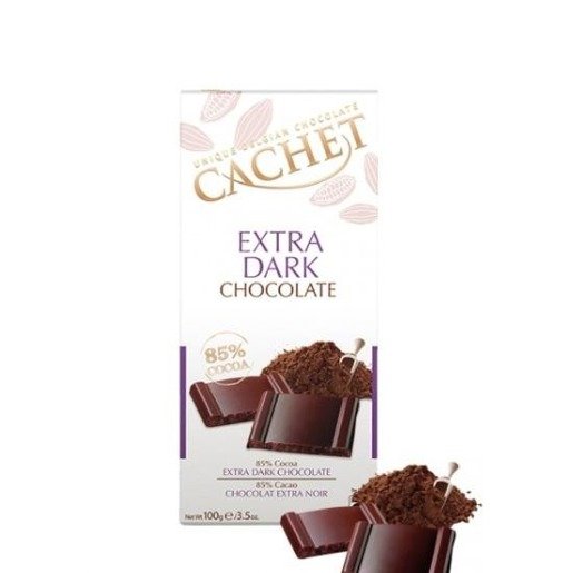 Cachet - Czekolada Extra Dark Chocolate 85% 100g