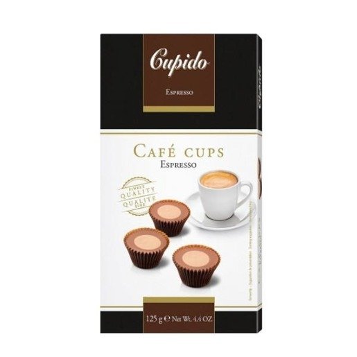 Cupido czekoladki o smaku kawy espresso 125g