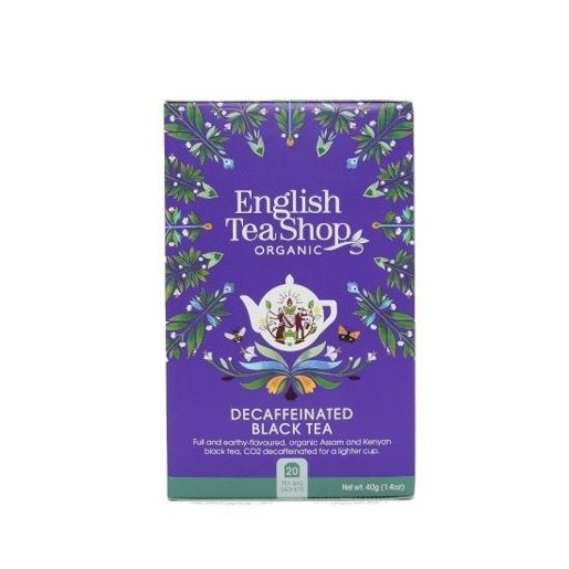 English Tea Shop Decaffeinated Black Tea - 20 saszetek