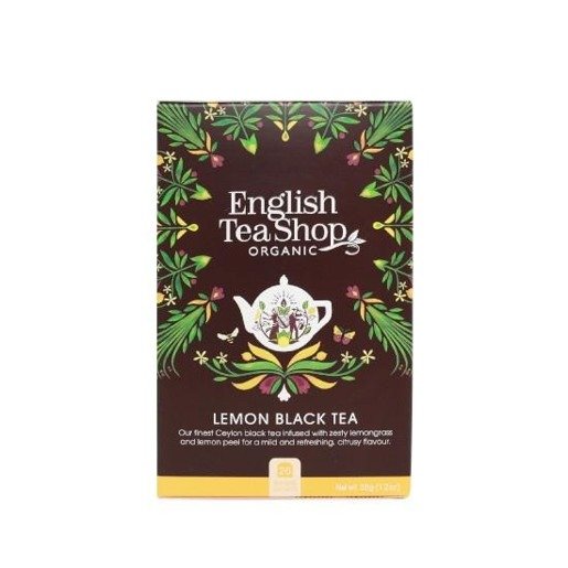 English Tea Shop Lemon Black Tea - 20 saszetek