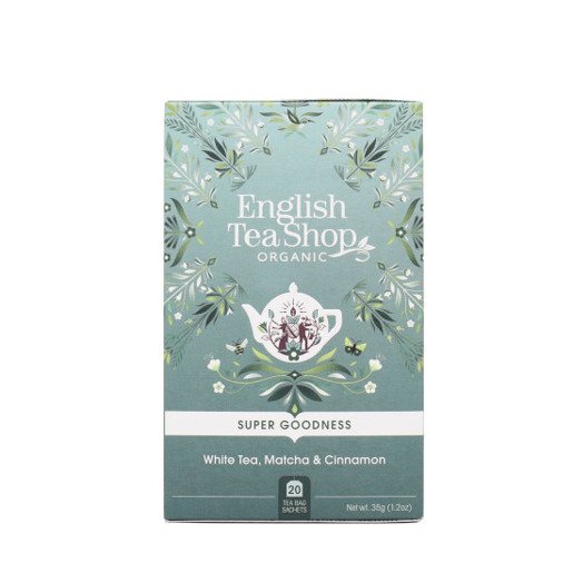 English Tea Shop  White Tea, Matcha & Cinnamon - 20 saszetek