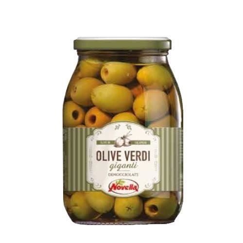 Novella Olive Verdi Deno - 1062 ml oliwki zielone drylowane