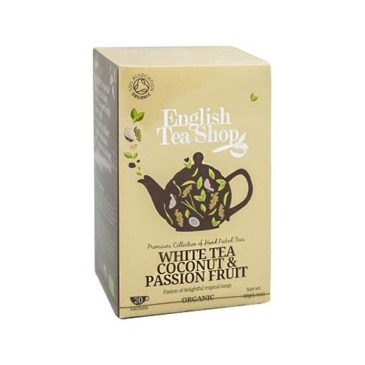 White Tea Coconut, Passion Fruit - 20 saszetek