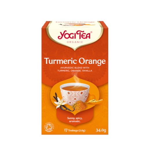 Yogi Tea Turmeric Orange 17 saszetek